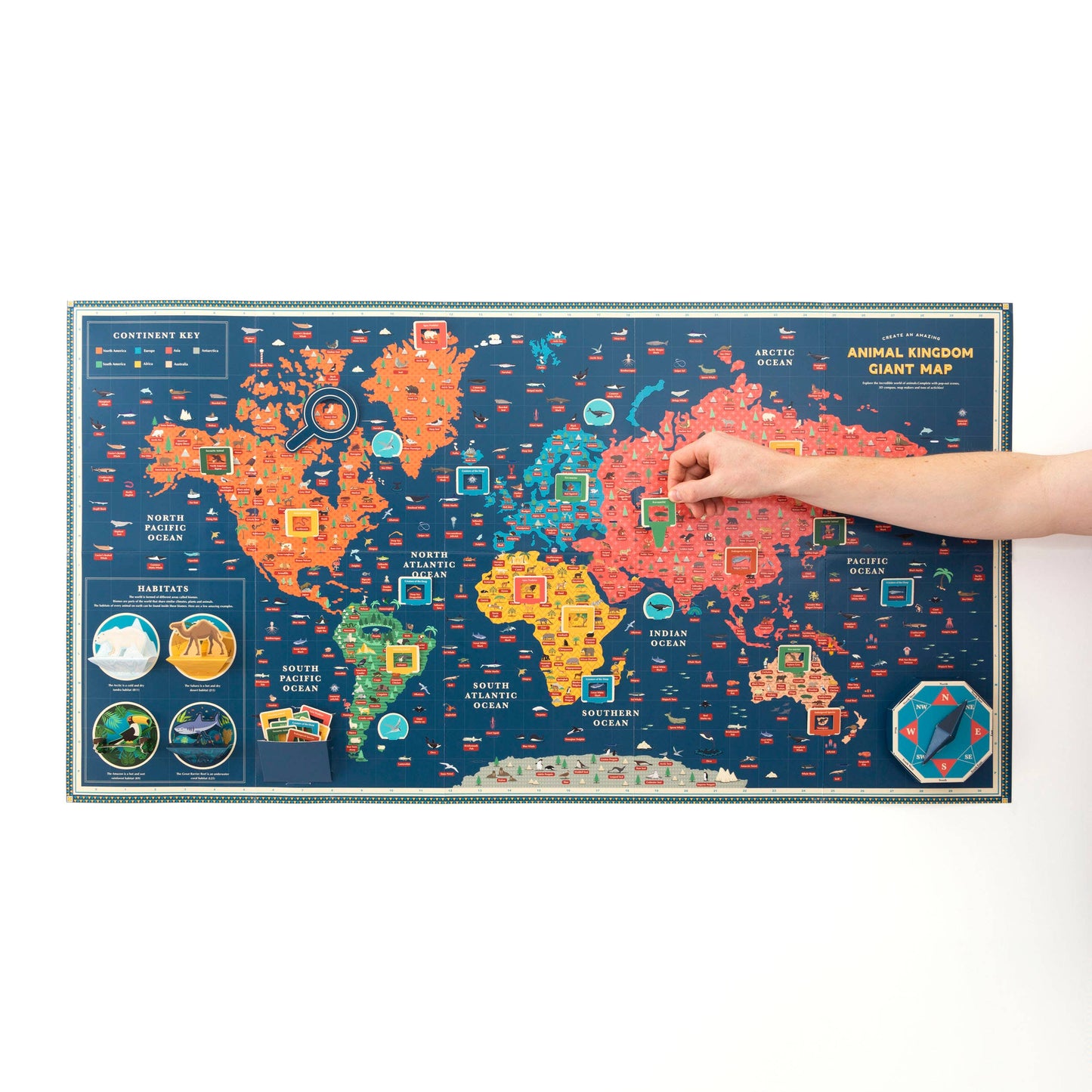 Gift of the Year - Animal Kingdom Giant Map