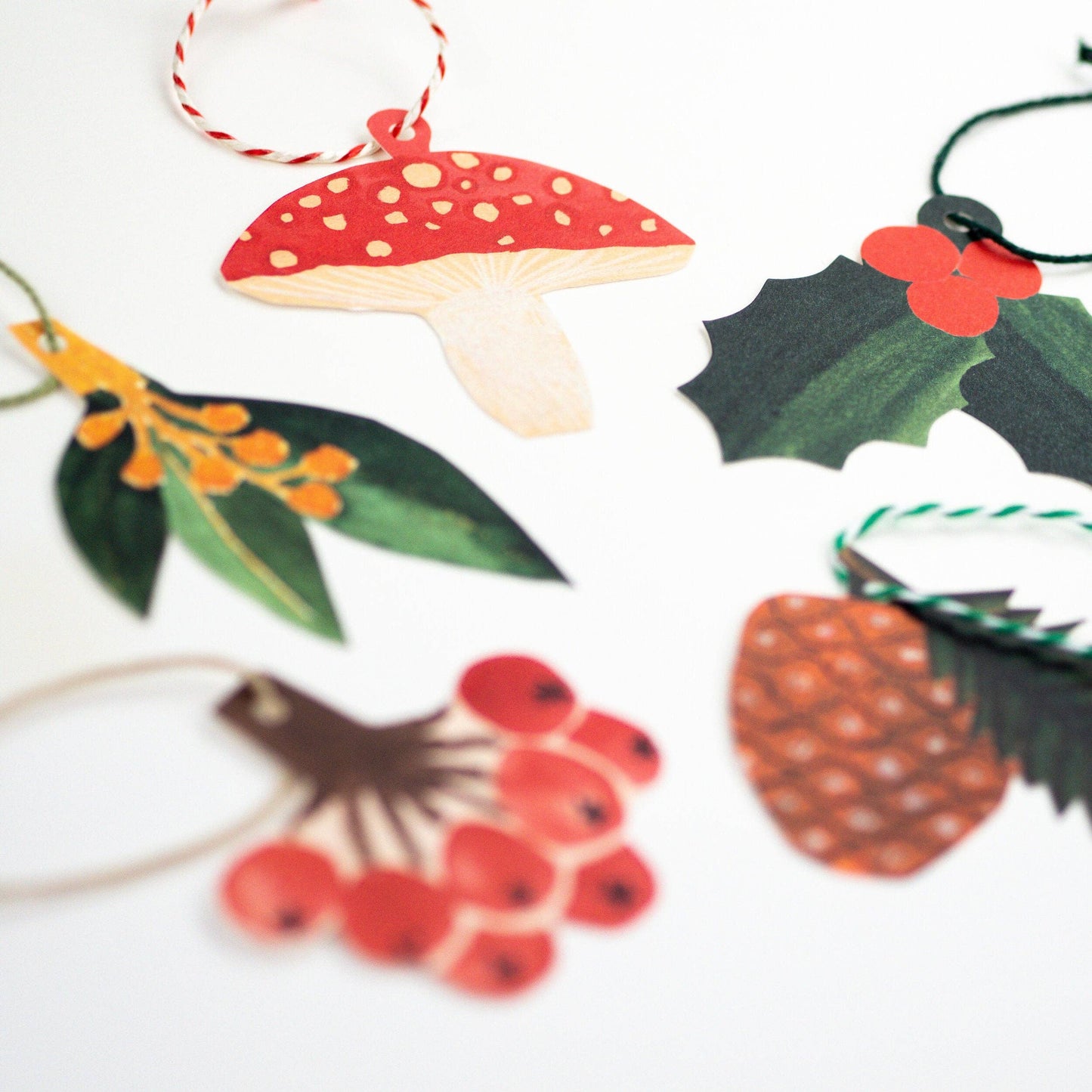 Festive Foliage Gift Tags
