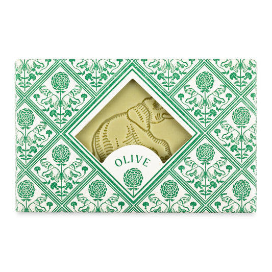 Olive L'Elephant Bath & Body Soap Bar made with Olive Oil