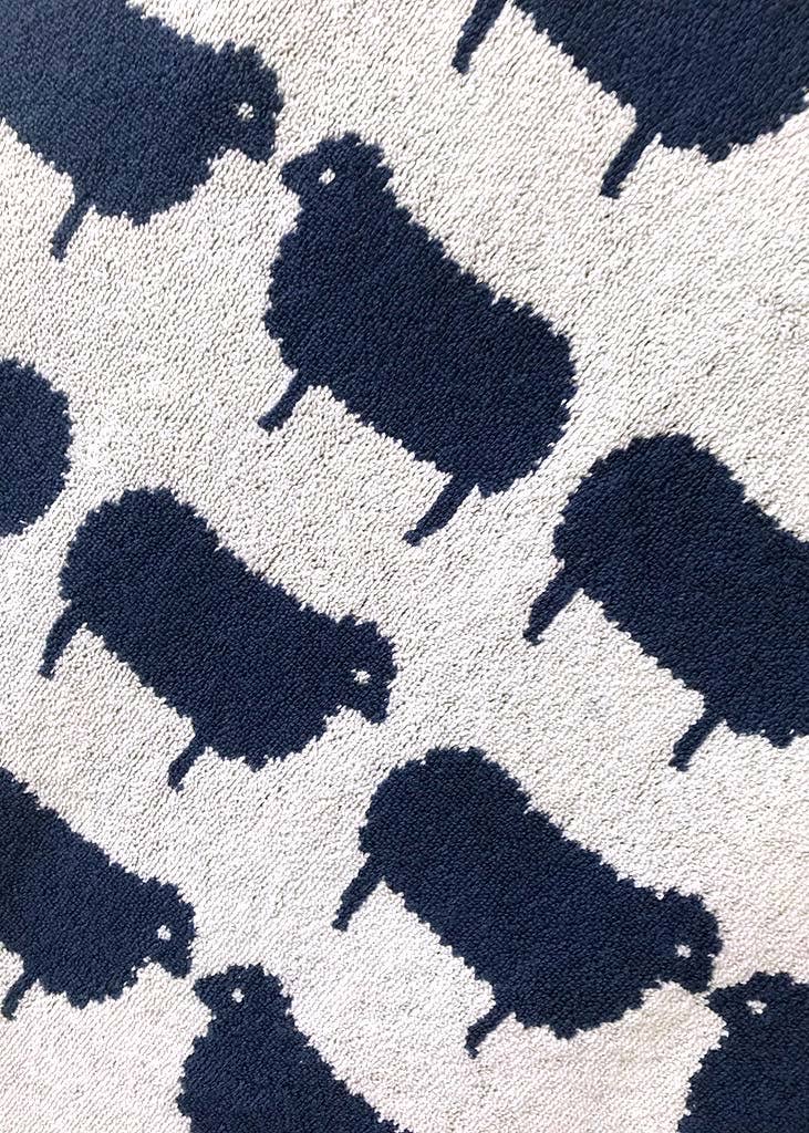 Kissing Sheep Organic Cotton Face Cloth
