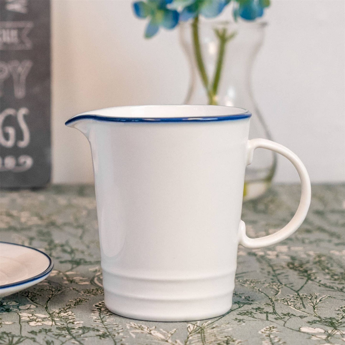 Small Enamel Milk Jug