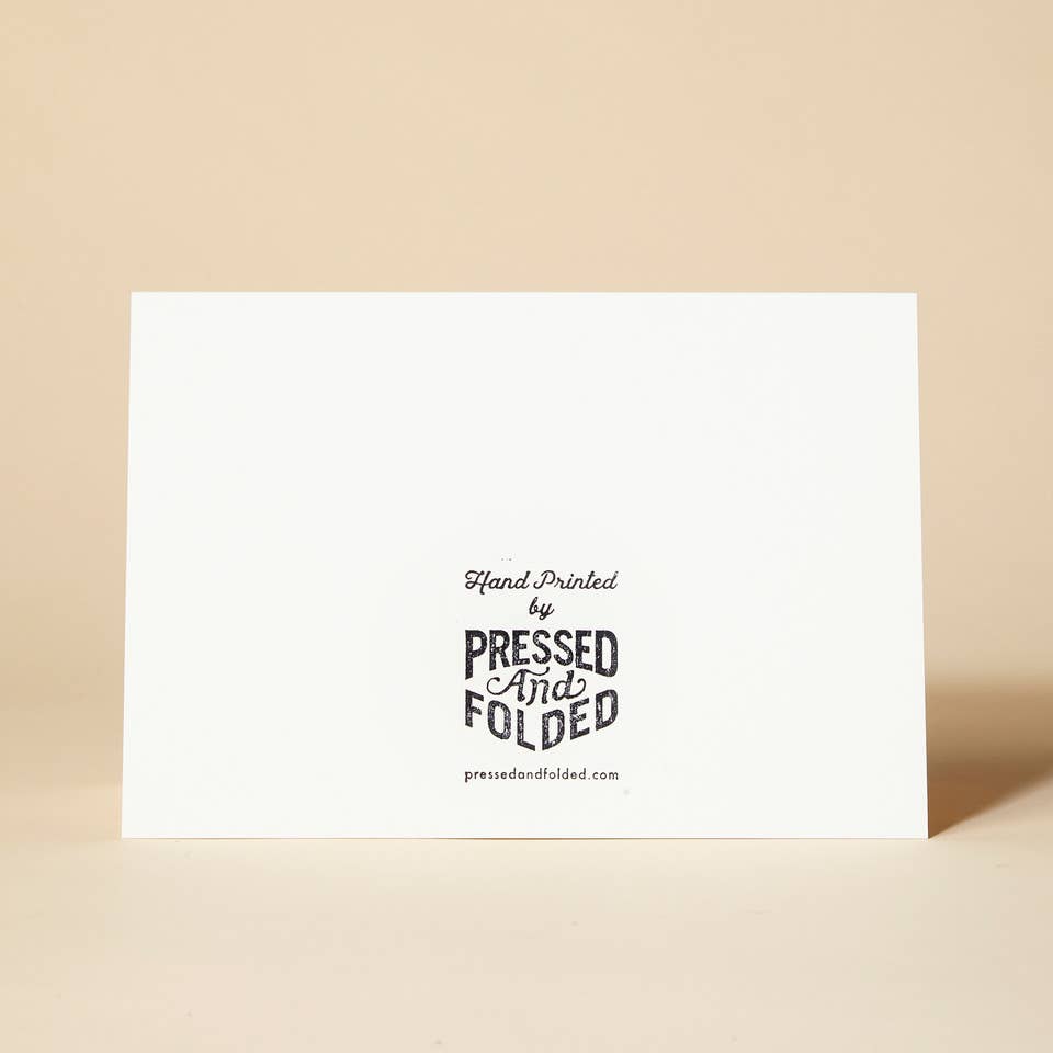 Local ‘Greetings From Dorset’ Linocut Greeting Card