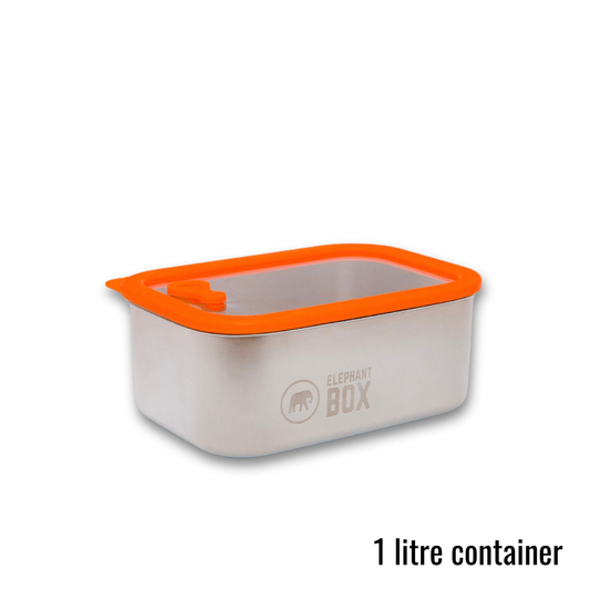 Prep & Store Durable Microwave Safe Steel Containers