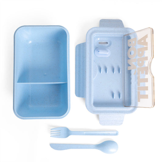 Bon Appetit Lunch Box Light Blue