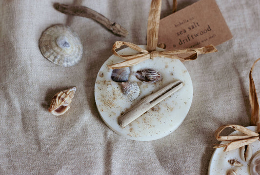 Sea Salt & Driftwood Scented Decoration and Wax Melt
