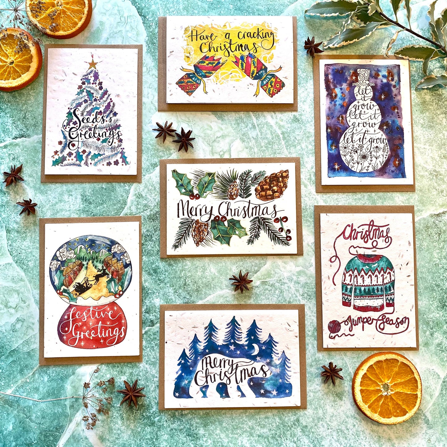 Plantable Greetings Card - Christmas Jumper Season