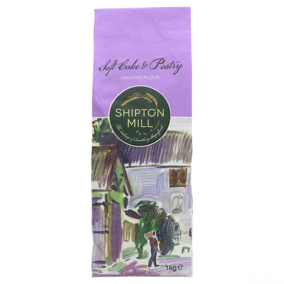 Shipton Mill Organic Soft Cake and Pastry White Flour - 1Kg - SW Coast Refills 