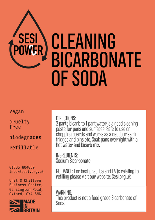 Cleaning Bicarbonate of Soda SESI - SW Coast Refills