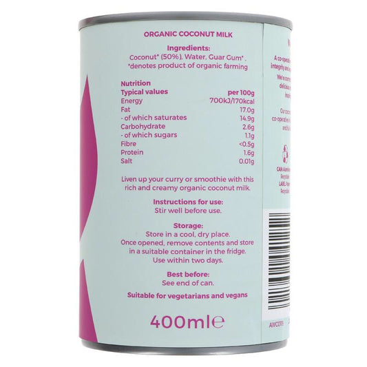 Suma Organic Coconut Milk - 400ml - SW Coast Refills