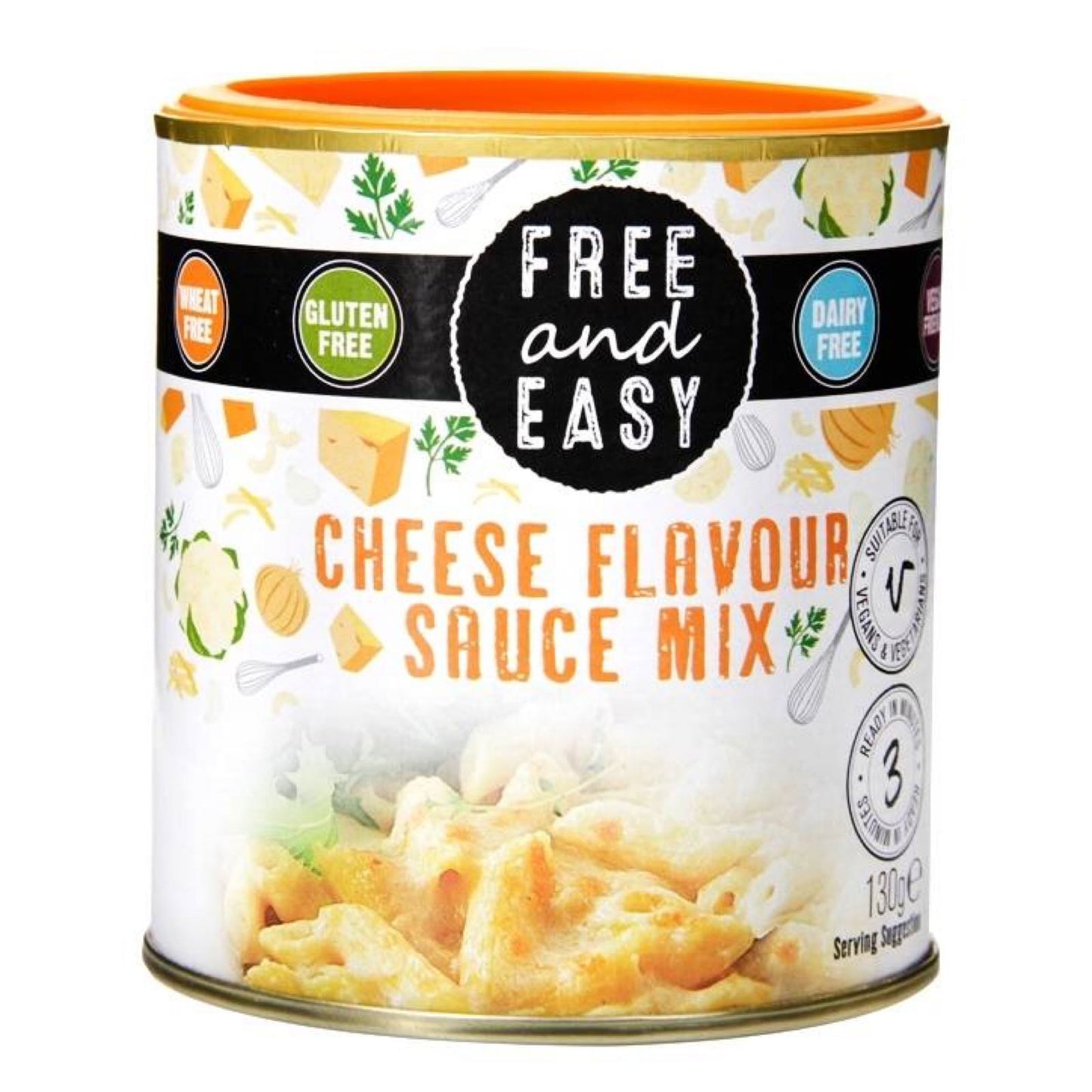 Dairy Free Cheese Flavour Sauce Mix - 130g - SW Coast Refills