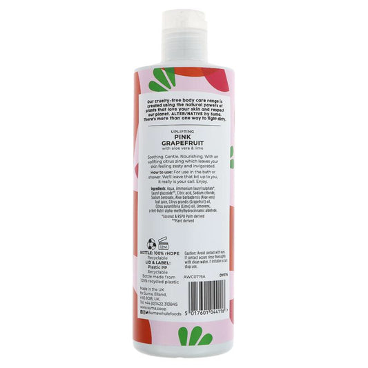 Body Wash Pink Grapefruit Aloe Vera & Lime - SW Coast Refills