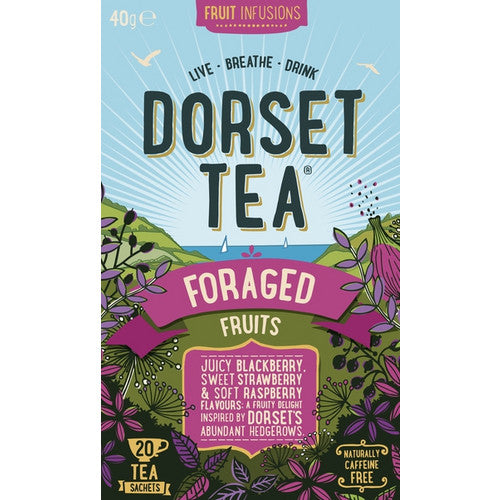 Dorset Tea Foraged Fruits Tea - 20 Bags | SW Coast Refills