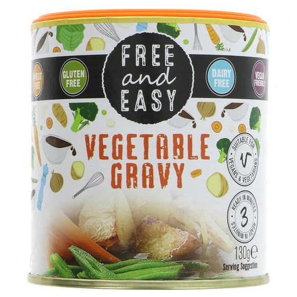 Free and Easy Gluten Free Vegetable Gravy Mix - 130g