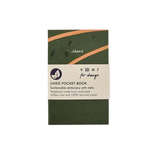 A6 Lined Notebook / Plain Sketchbook Recycled Paper