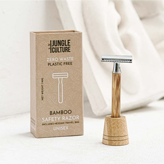 Jungle Culture Bamboo Razor Stand