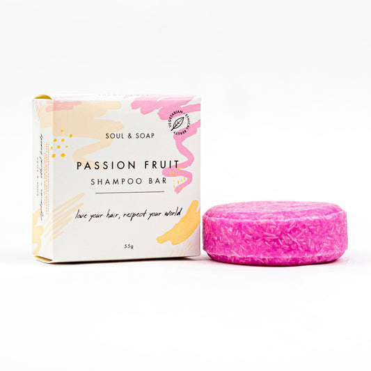 Soul & Soap Passion Fruit Shampoo Bar - SW Coast