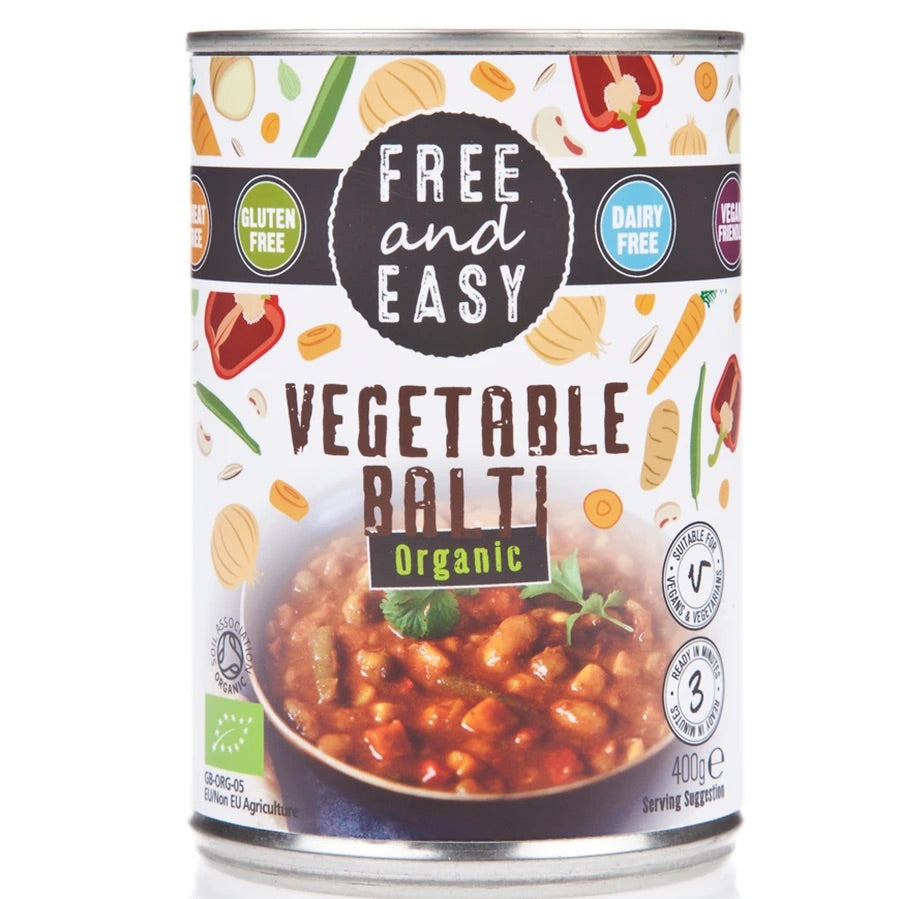Free & Easy Vegetable Balti 400g