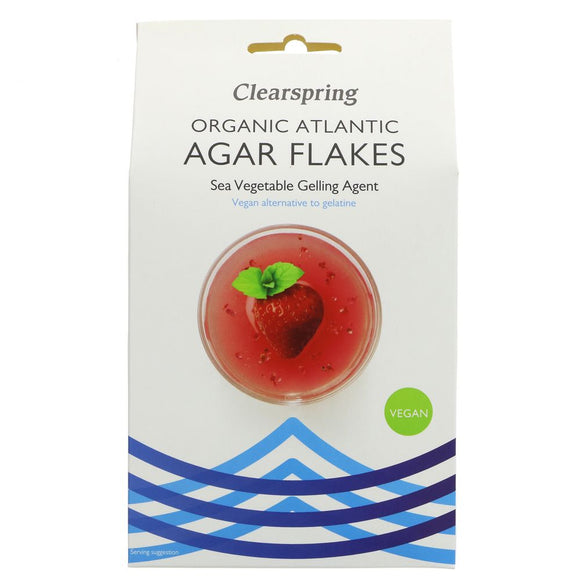 Agar Agar Flakes (Organic) - Clearspring