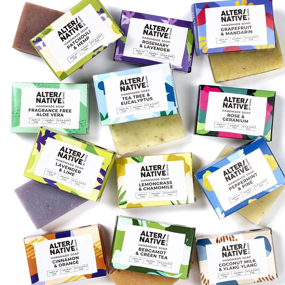 Alter/Native By Suma Lemongrass & Chamomile Soap