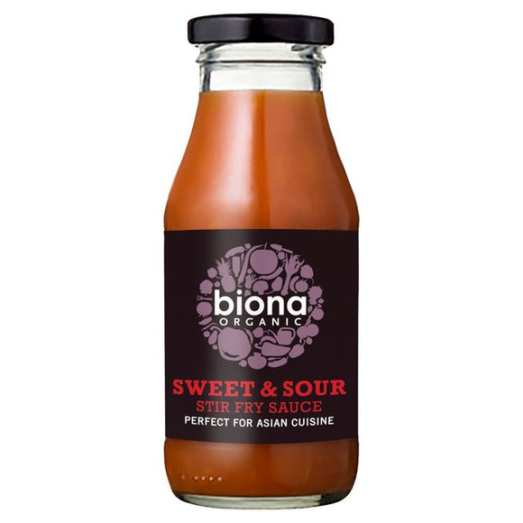 Biona Sweet & Sour Stir Fry Sauce - 240ml