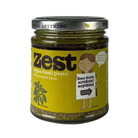 Zest Vegan Basil Pesto 165g