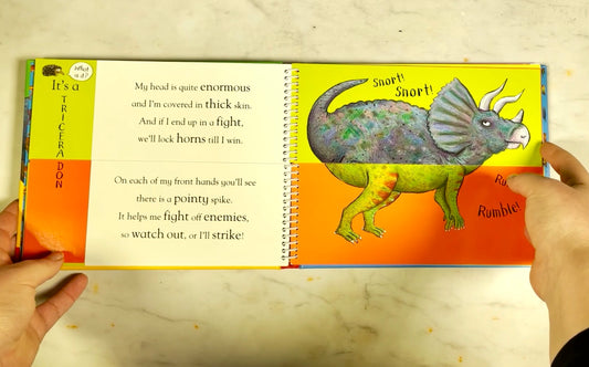 Flip Flap Dinosaurs Board Book