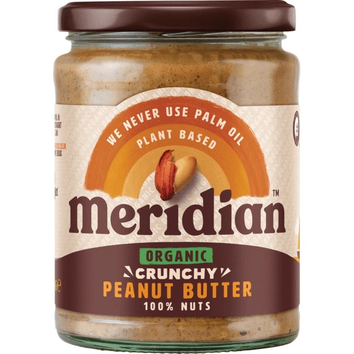Crunchy Organic Peanut Butter - 280g