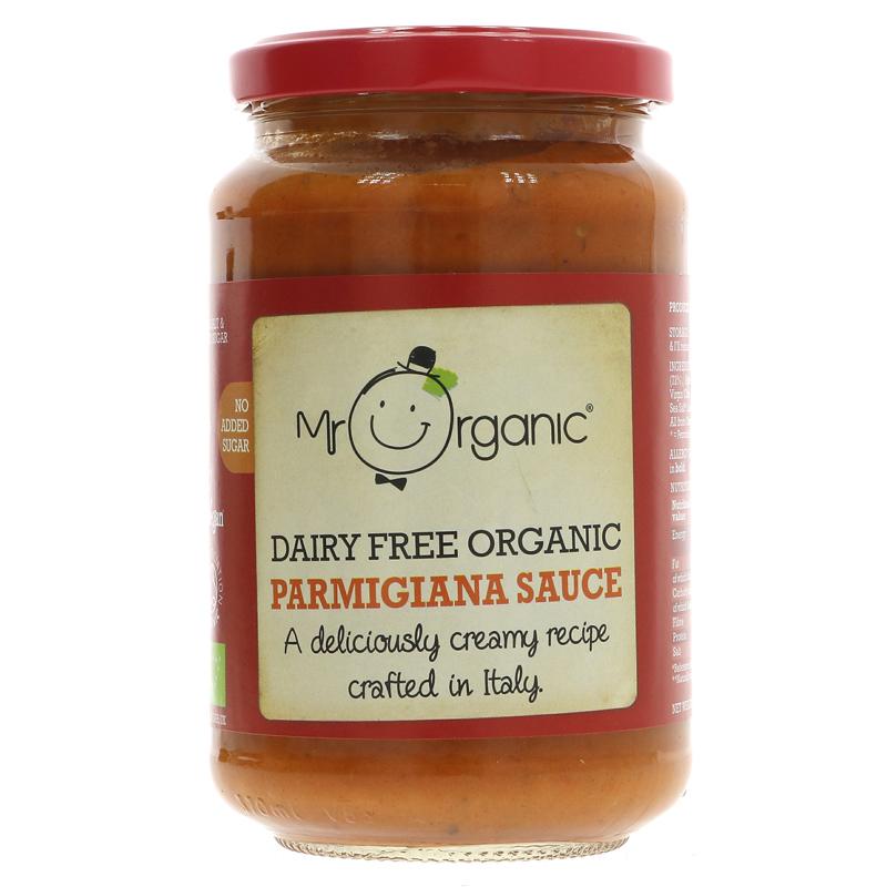 Mr Organic Vegan Parmegiana Pasta Sauce - 350g