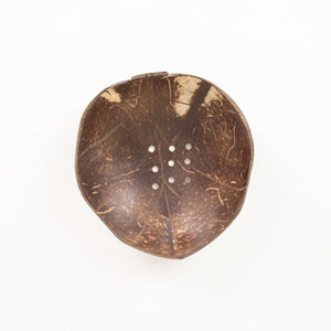 Coconut Shell Soap Dish - Leaf