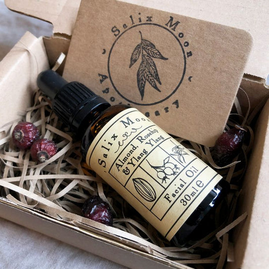 Salix Moon Facial Oil for Dry & Mature Skin - Almond, Rosehip & Ylang Ylang
