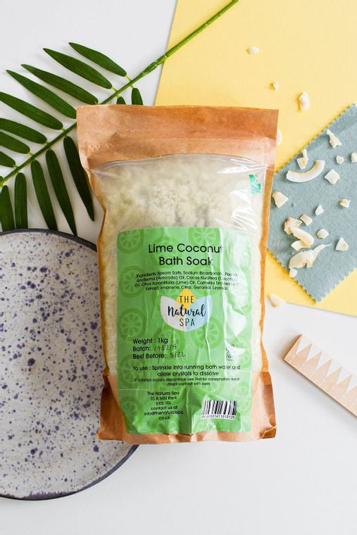 Lime and Coconut Bath Soak - Vegan