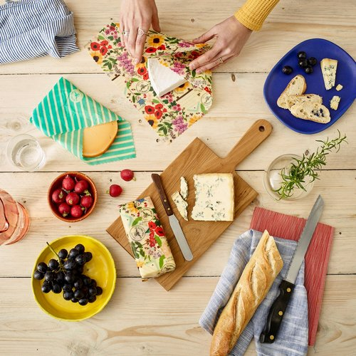 Vegan Soy Based Wraps, Beeswax Wraps, Picnic Bags, Sandwich Wraps & Vegan Leather Butty Bags - SW Coast Refills
