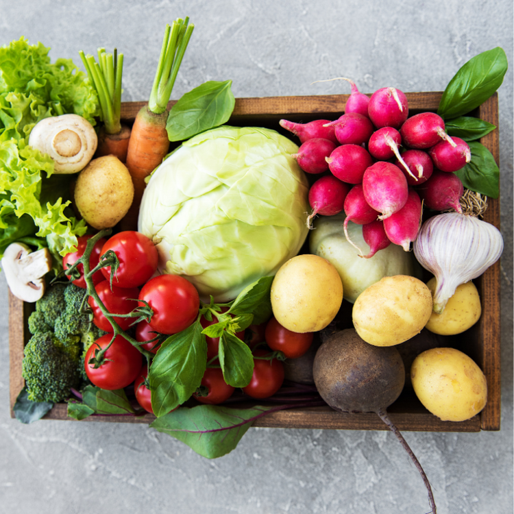 Vegetable Boxes - Fresh Vegetable Boxes in all sizes to suit you and your family. Seasonal and Local fresh produce SW Coast Refills
