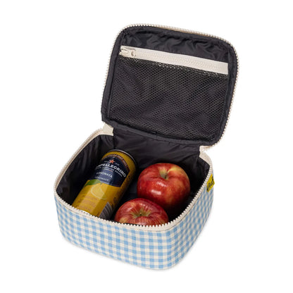 Fluf Mini Zip Cube - Gingham Sky (UK Exclusive)