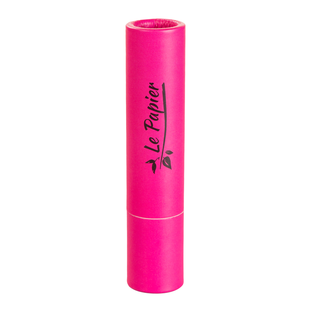 Plastic Free Glossy Lipstick in Paper Tube - Petal Pink 06