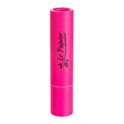 Plastic Free Glossy Lipstick in Paper Tube - Petal Pink 06