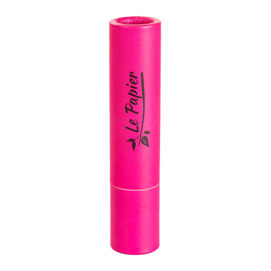 Plastic Free Glossy Lipstick in Paper Tube - Petal Pink 06