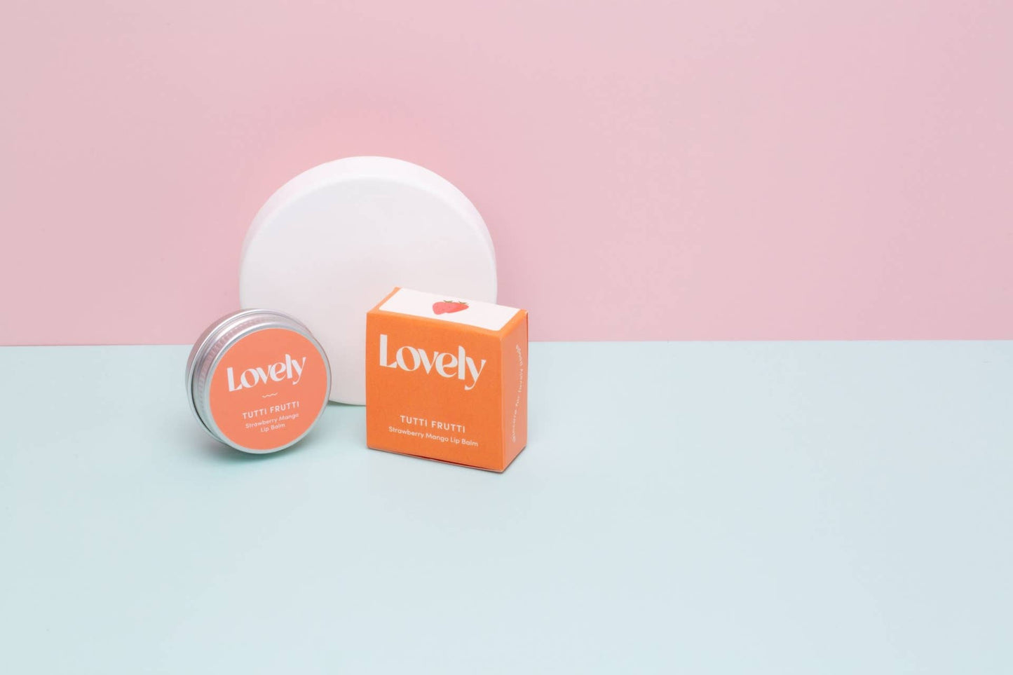 Lip Balm ‘Tutti Frutti’ Strawberry + Mango