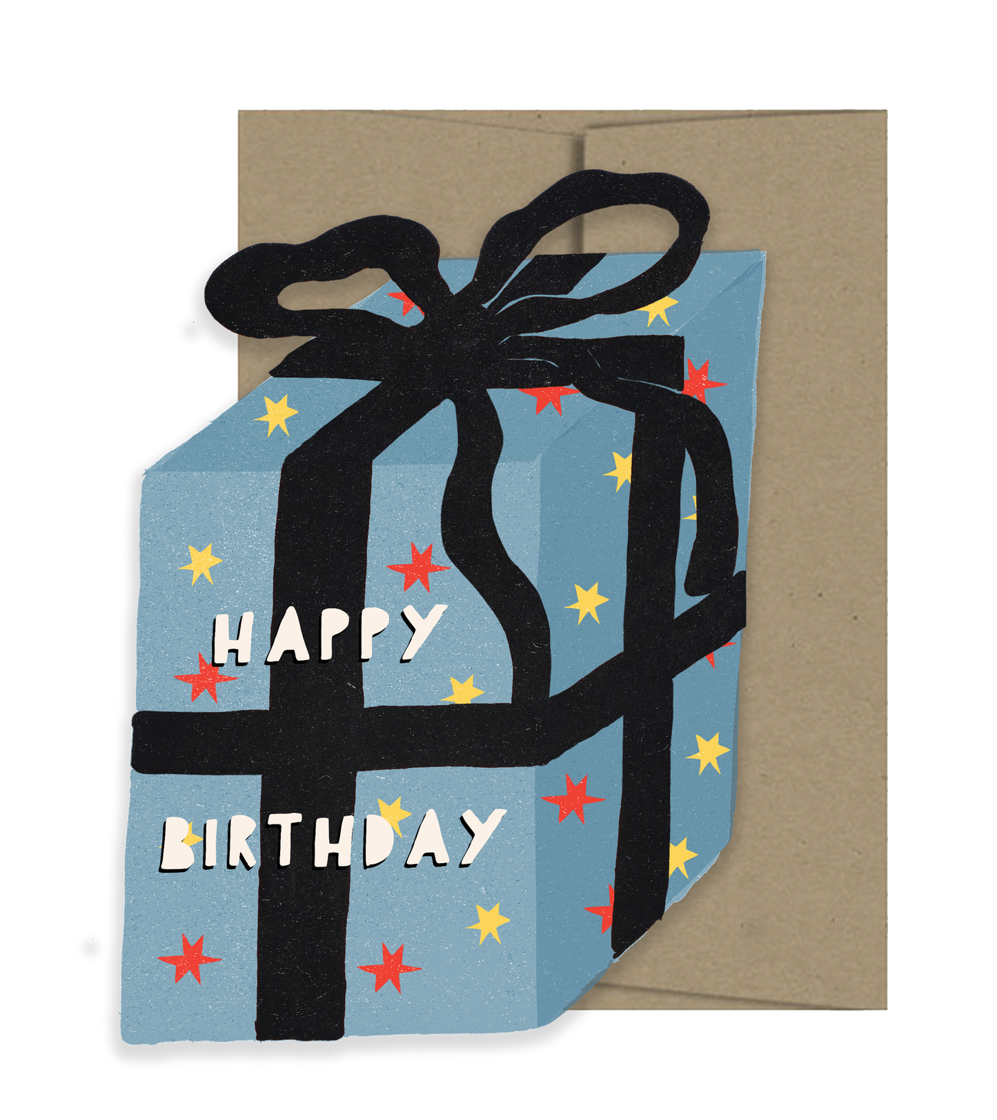 Birthday Gift Cut Out Card