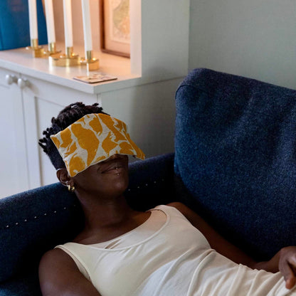 Blasta Henriet Linen Eye Pillow Navy