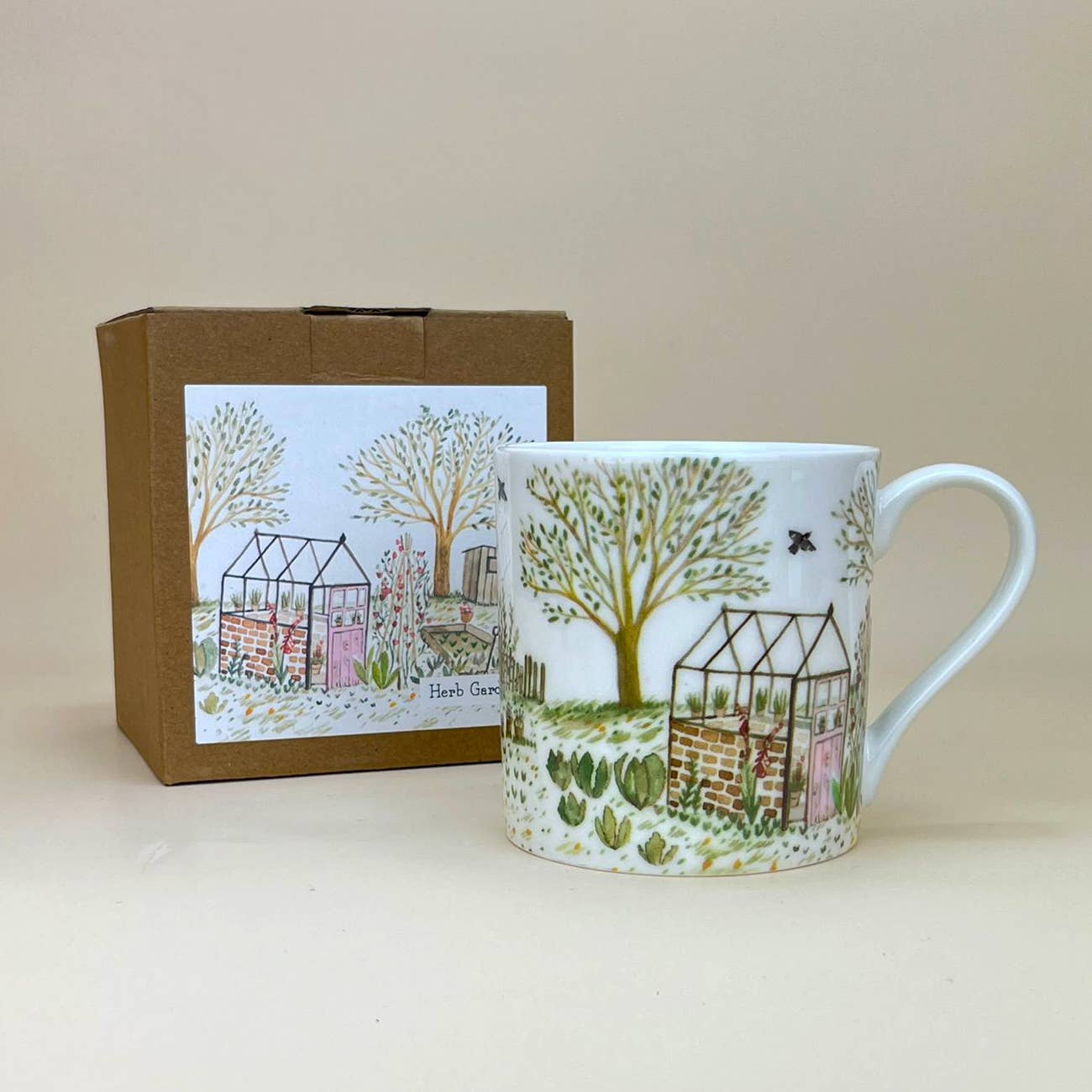 Herb Garden Fine China Mug