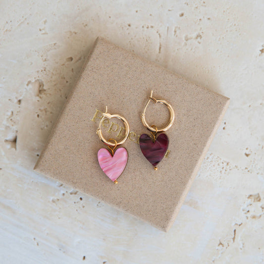 Love Grows Good Huggies Hoop Earrings