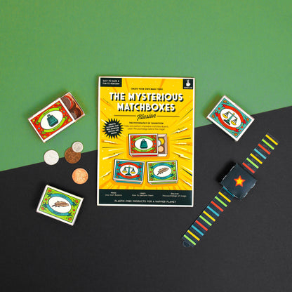 The Mysterious Matchboxes Illusion Magic Trick