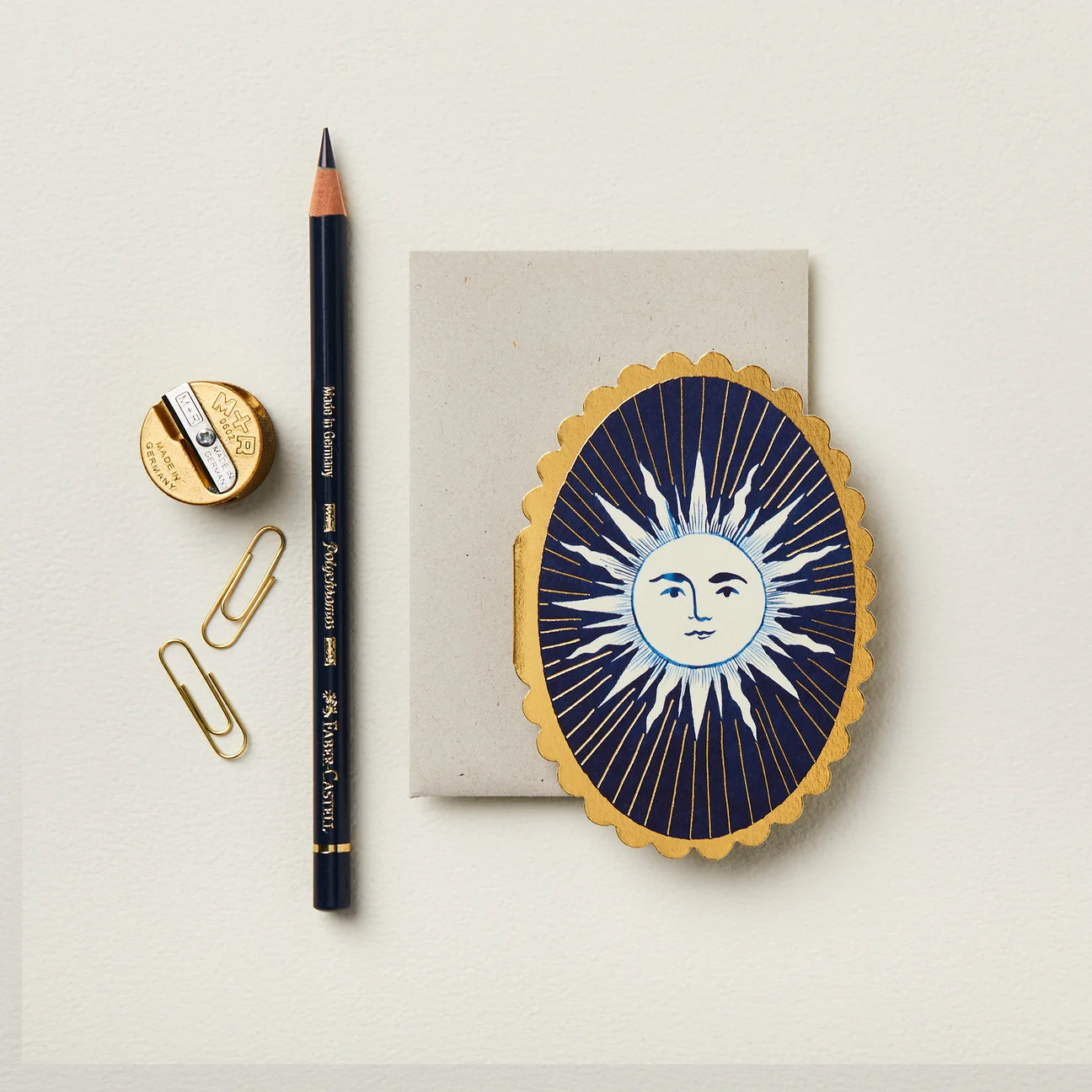 Moon Mini Greeting Card