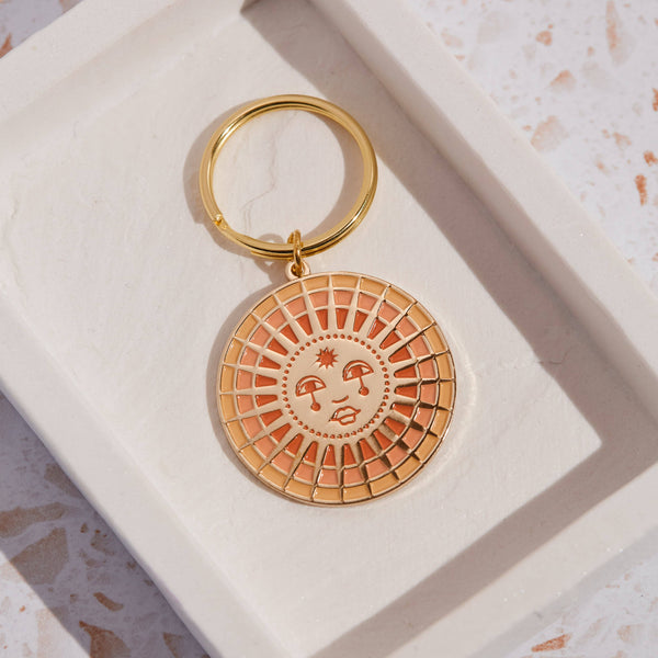 Cai + Jo Sun Keychain