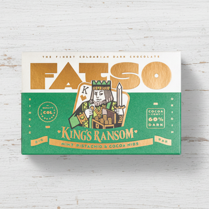 Fatso King’s Ransom Dark 60% Chocolate Bar