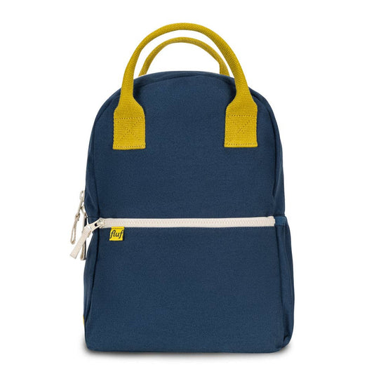 Fluf B Pack Jr Organic Cotton Kids Backpack Navy