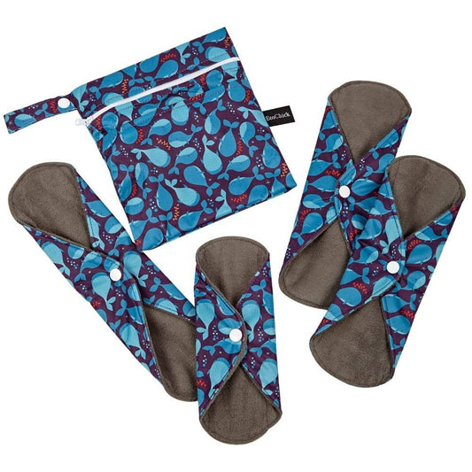 EcoChick Reusable Sanitary Pads Starter Bundle Under The Sea
