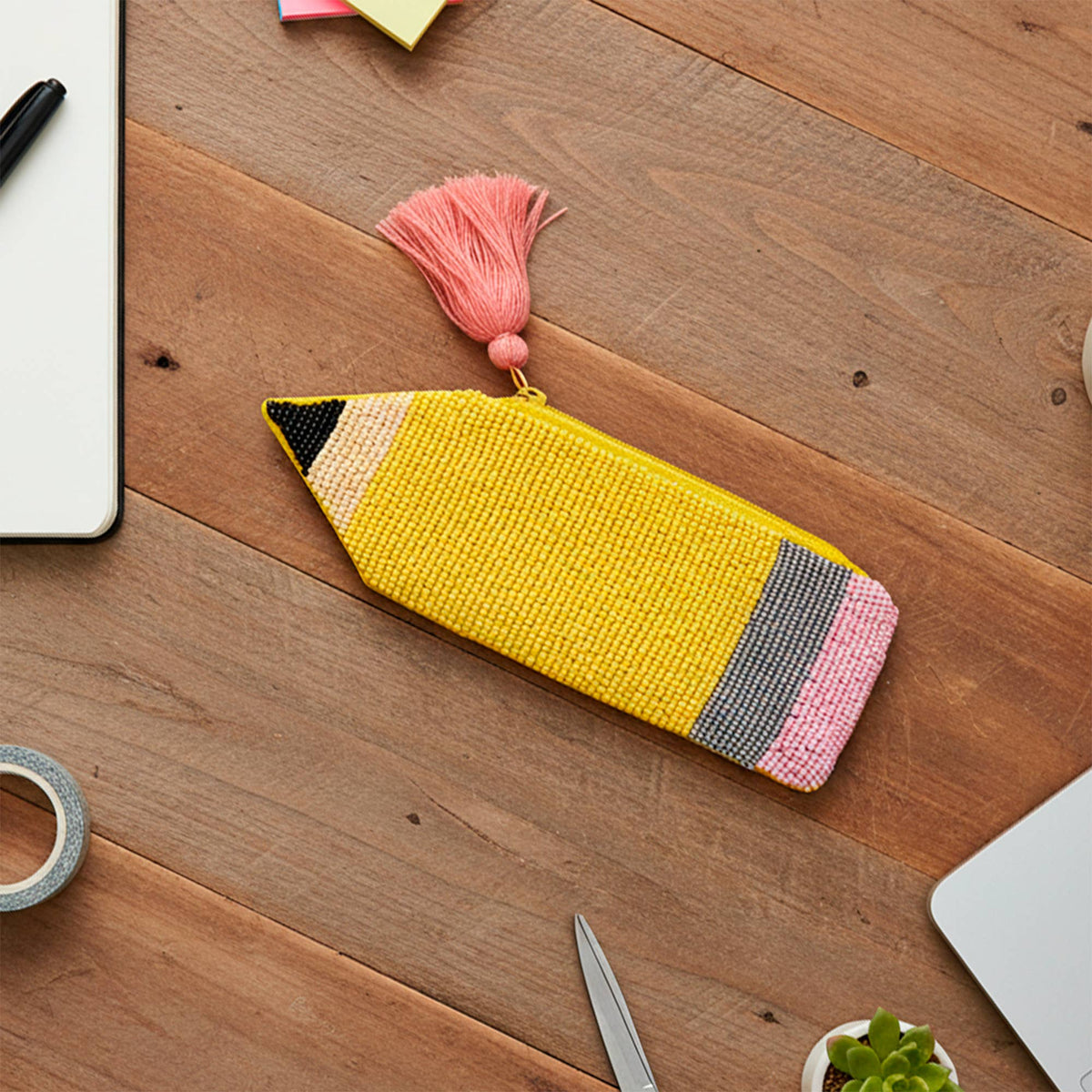 The Yellow Pencil Pouch