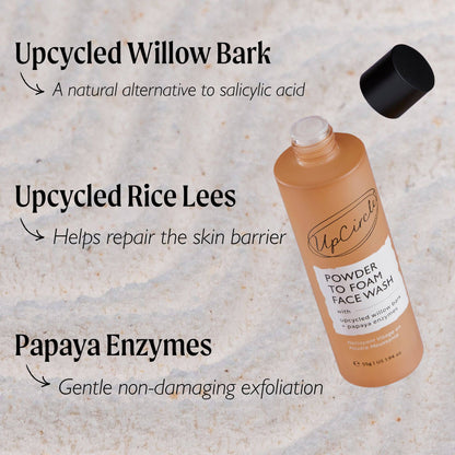 UpCircle Powder to Foam Face Wash